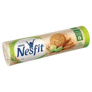 Biscoito Integral Limão & Cereais Nesfit Pacote 160g