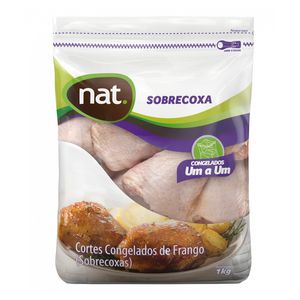 Sobrecoxa de Frango Congelada Nat 1kg