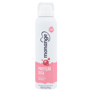 Antitranspirante Aerossol Proteção Seca Monange 150ml