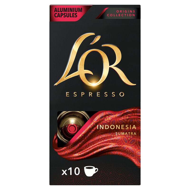 Cafe-em-Capsula-Torrado-e-Moido-Espresso-Indonesia-L-or-Origins-Collection-Caixa-10-Unidades