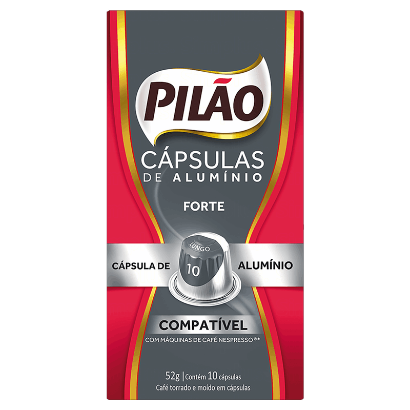 Cafe-em-Capsula-Torrado-e-Moido-Lungo-Forte-Pilao-Caixa-52g-10-Unidades