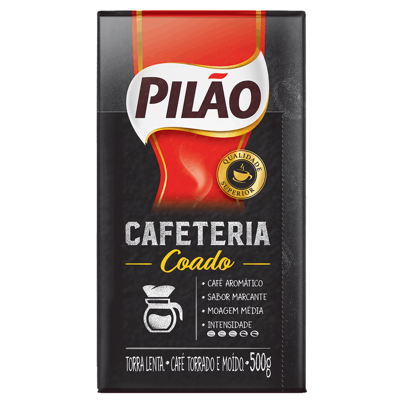 Cafe-Torrado-e-Moido-Coado-a-Vacuo-Pilao-Cafeteria-Pacote-500g