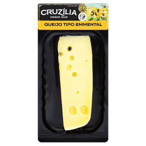 Queijo Emmental Fracionado Cruzília 140g