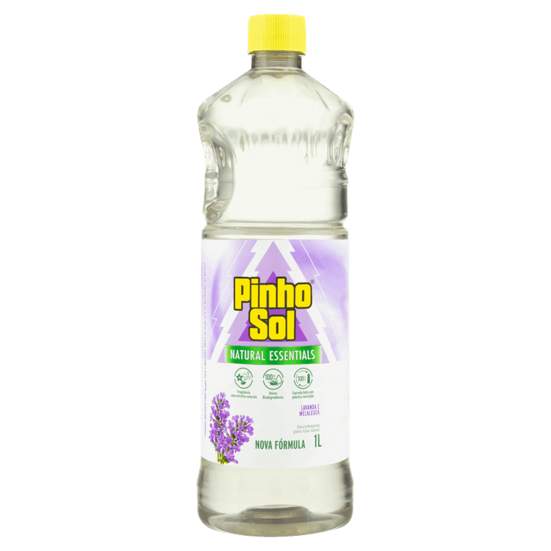 Desinfetante-Uso-Geral-Lavanda-e-Melaleuca-Pinho-Sol-Natural-Essentials-Frasco-1l