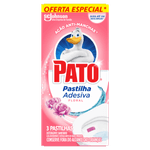 Detergente-Sanitario-Pastilha-Adesiva-Floral-Pato-3-Unidades-Gratis-20--de-Desconto