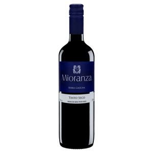 Vinho Brasileiro Tinto Seco Mioranza Serra Gaúcha Garrafa 750ml