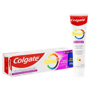 Creme Dental Colgate Total 12 Gengiva Reforçada Caixa 180g