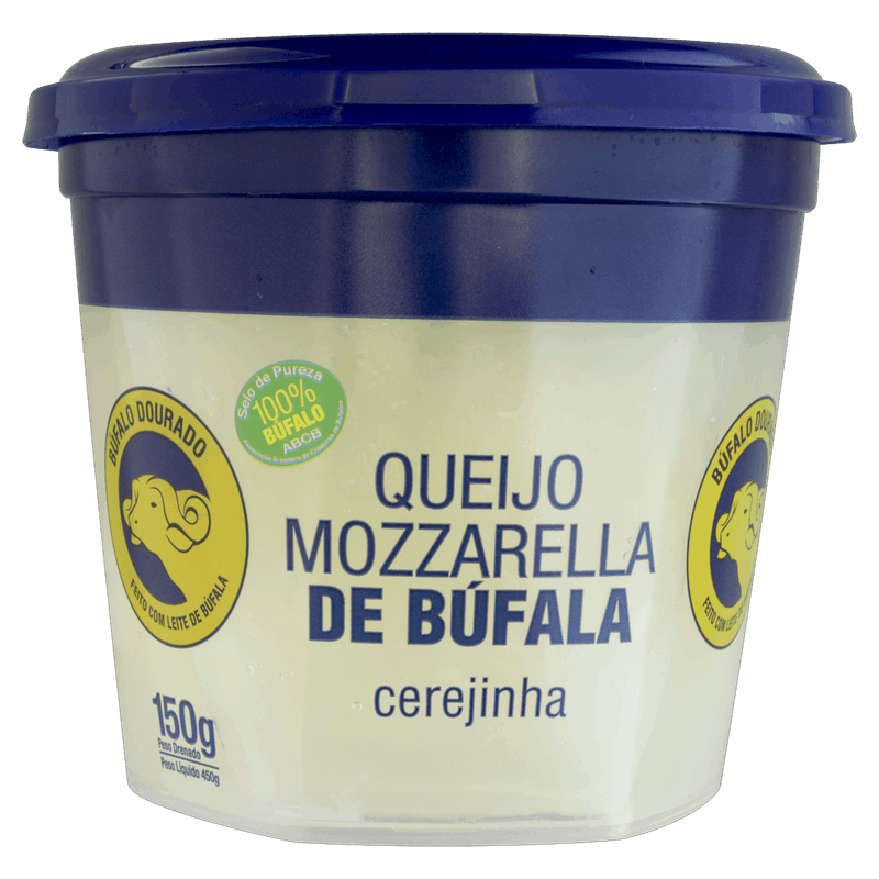 Queijo-Mussarela-de-Bufala-Cerejinha-Bufalo-Dourado-150g