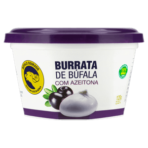 Queijo Burrata de Búfala com Azeitona Búfalo Dourado 120g