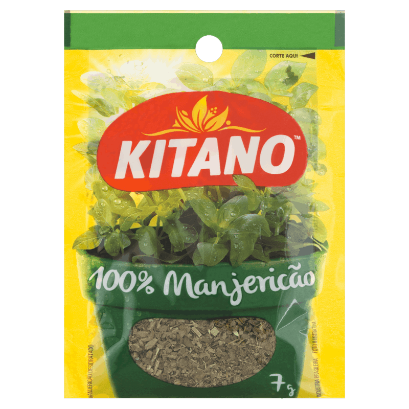 Manjericao-Kitano-Pacote-7g