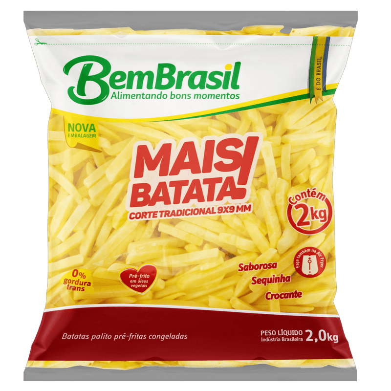 Batata-Pre-Frita-Palito-Congelada-Bem-Brasil-Mais-Batata--Pacote-2kg