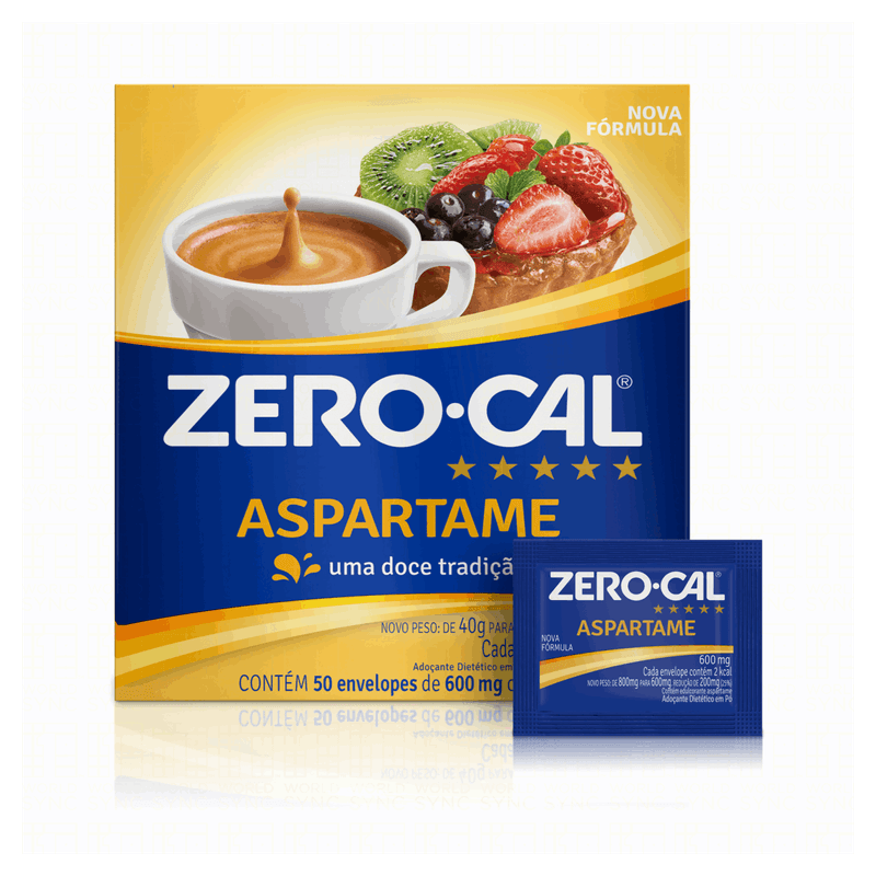 Adocante-em-Po-Aspartame-Zero-Cal-Caixa-30g-50-Unidades