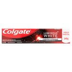 Creme-Dental-Carvao-Ativado-Dazzling-Mint-Colgate-Luminous-White-Caixa-140g