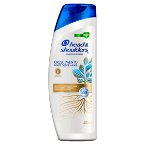 Shampoo Head & Shoulders Crescimento Frasco 400ml