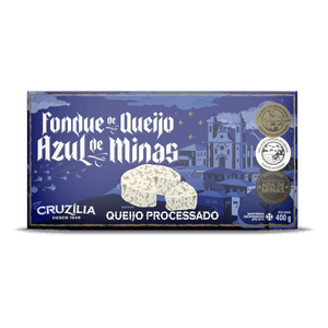 Fondue de Queijo Cruzília Azul de Minas Caixa 400g