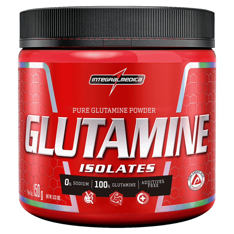 Suplemento-Alimentar-Integralmedica-Glutamine-Isolates-Pote-150g