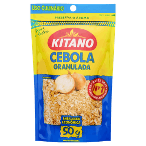 Cebola Granulada Kitano Pouch 50g