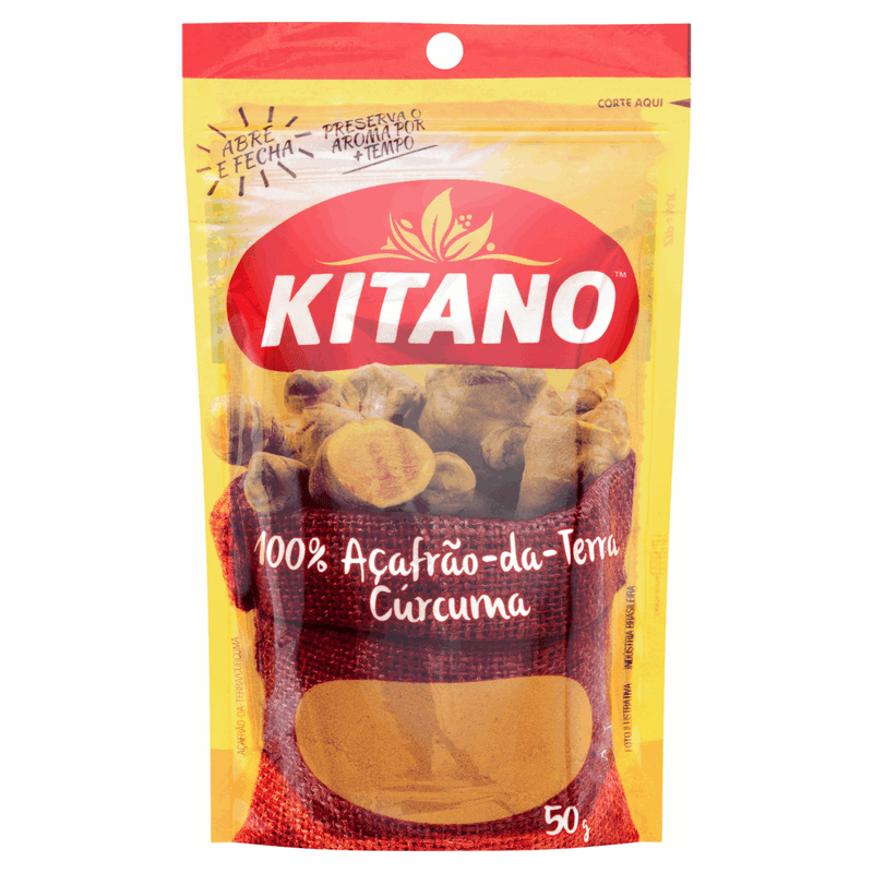 Acafrao-da-Terra-Kitano-Pacote-50g