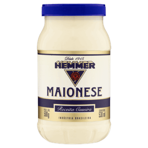 Maionese Caseira Hemmer Pote 500g