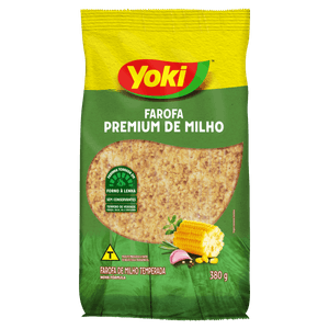 Farofa de Milho Yoki Premium Pacote 380g