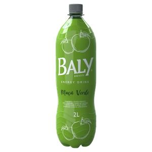 Energético Maçã Verde Baly Garrafa 2l