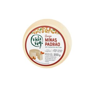 Queijo Vida Veg Minas Padrão Castanha de Caju Pote 200g