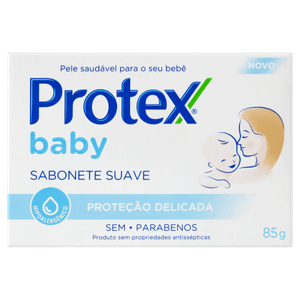 Sabonete Barra Protex Baby Proteção Delicada Caixa 85g