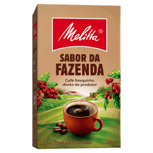 Café Torrado e Moído Melitta Sabor da Fazenda Caixa 500g