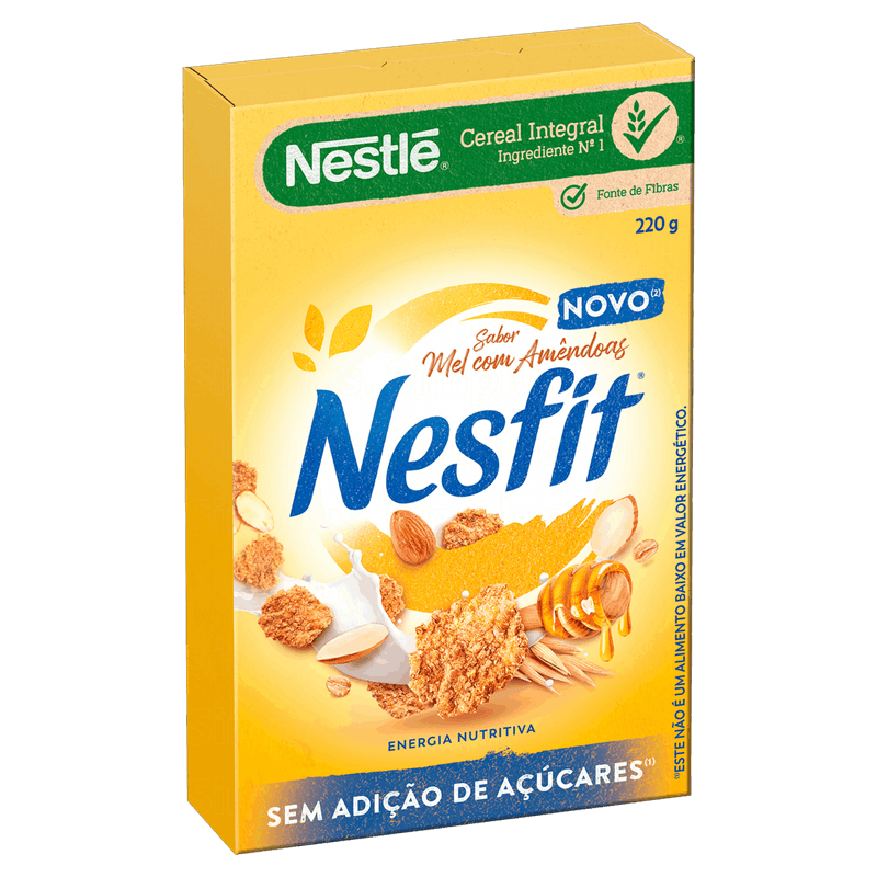 Cereal-Matinal-Integral-Mel-com-Amendoas-Nesfit-Caixa-220g