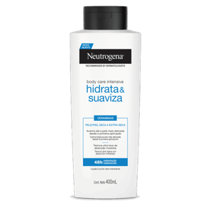 Loção Hidrata & Suaviza Neutrogena Body Care Intensive Frasco 400ml