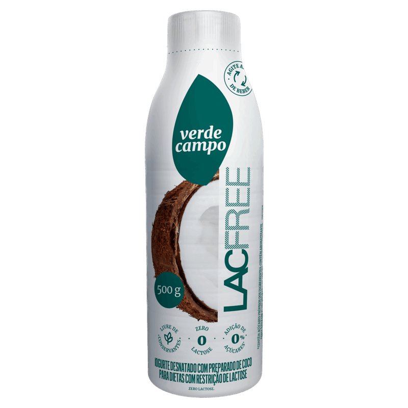 Iogurte-Desnatado-Coco-Zero-Lactose-Verde-Campo-Lacfree-Garrafa-500g