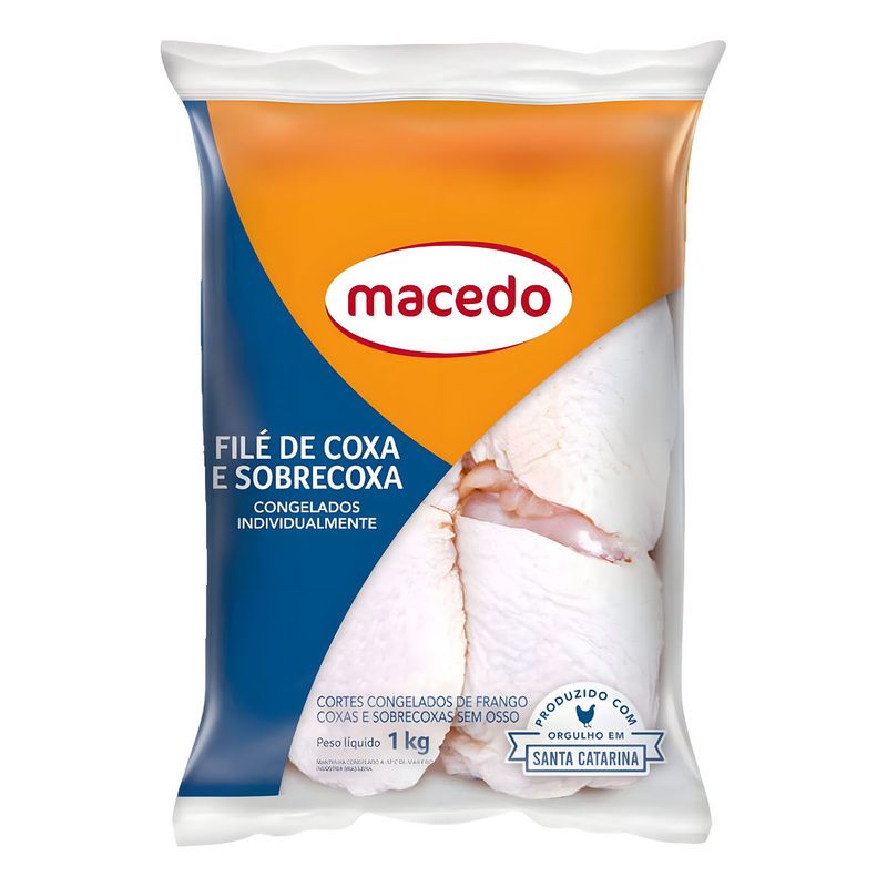 File-de-Coxa-e-Sobrecoxa-de-Frango-Congelado-Macedo-Pacote-1kg