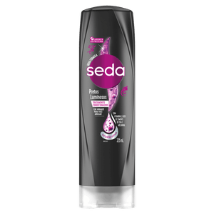 Condicionador Seda Cocriações Pretos Luminosos Frasco 325ml