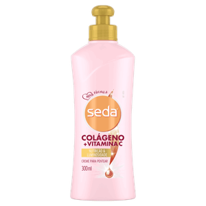 Creme para Pentear Seda by Niina Secrets Colágeno e Vitamina C Frasco 300ml