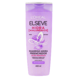 Shampoo L´oréal Paris Elseve Hidra Hialurônico Frasco 400ml