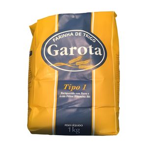 Farinha de Trigo Tipo 1 Garota Pacote 1kg