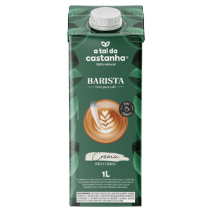 Bebida à Base de Castanha-de-Caju e Aveia A Tal da Castanha Barista Profissional Caixa 1l