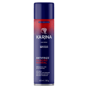 Hair Spray Normal Karina Versatilidade & Vitalidade Frasco 400ml