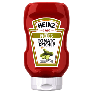 Ketchup Picles Heinz Squeeze 397g