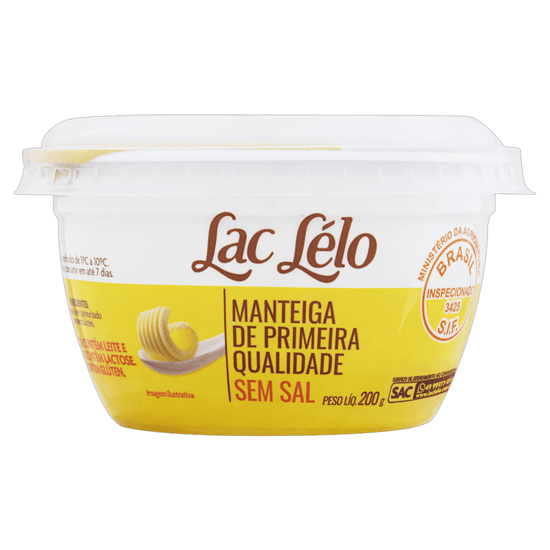 Manteiga-sem-Sal-Lac-Lelo-Pote-200g