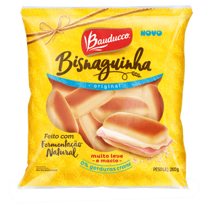 Pão Bisnaguinha Original Bauducco Pacote 260g