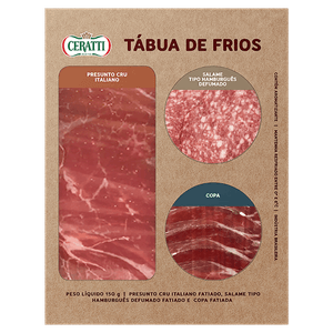 Tábua de Frios Fatiados Ceratti 150g