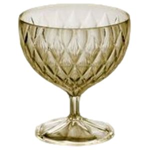 Taça para Sobremesa Acrílica Glamour Plasútil 350ml