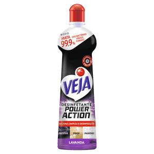 Desinfetante Lavanda Veja Power Action Squeeze 500ml