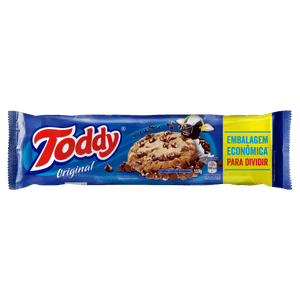 Biscoito Cookie Original Toddy Pacote 133g Embalagem Econômica