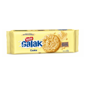 Biscoito Cookie Galak Nestlé Pacote 60g