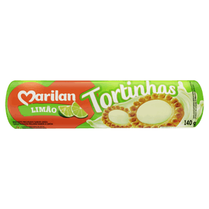 Biscoito Recheio Limão Marilan Tortinhas Pacote 140g