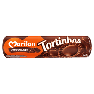 Biscoito Recheio Chocolate Marilan Tortinhas Pacote 140g