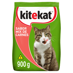 Alimento para Gatos Adultos Mix de Carnes Kitekat Pacote 900g