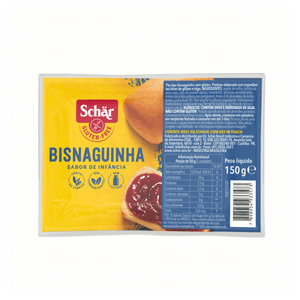 Pão Bisnaguinha sem Glúten Zero Lactose Schär Bandeja 150g